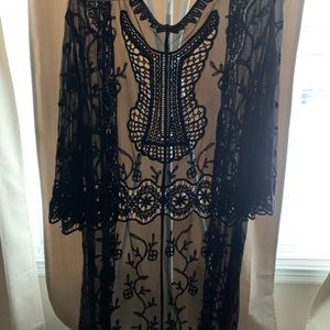 Black kimono